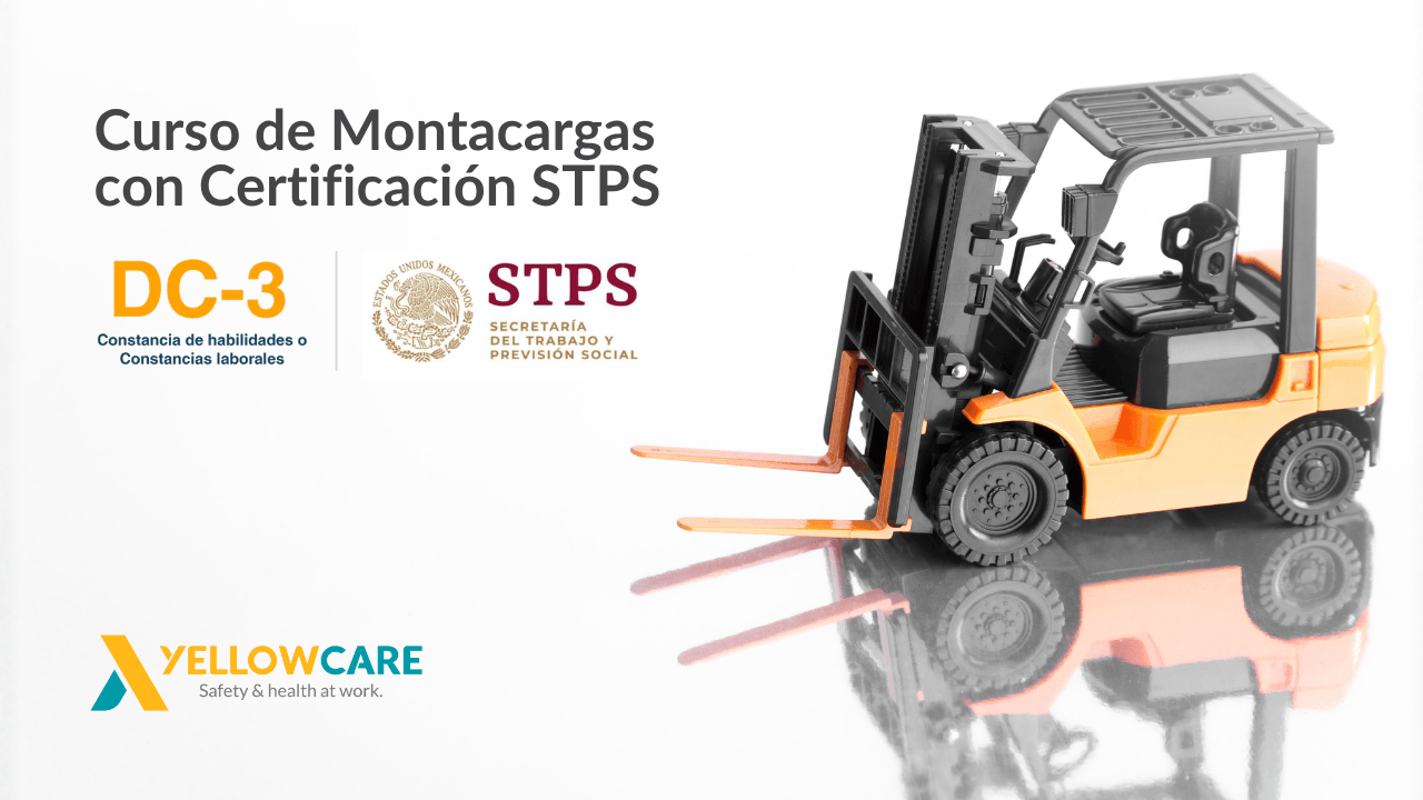 Portada del curso de montacargas